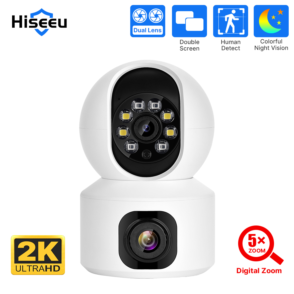 Home Cinema Sony - Hiseeu 2K 4MP PTZ IP-камера Wi-Fi