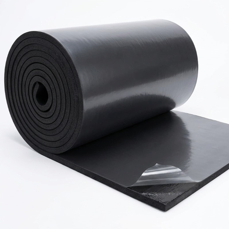 Acoustic Foam Panel - Самоклеящаяся черная пенопластовая изоляционная панель для
