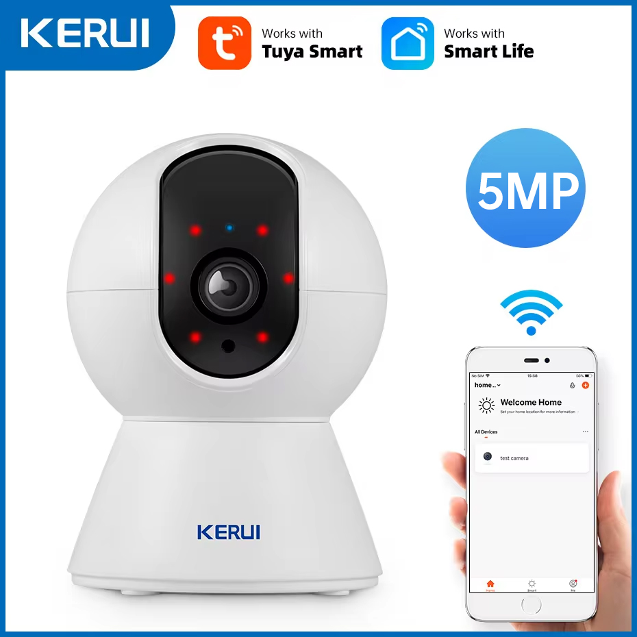 Home Cinema Sony - Беспроводная мини-камера KERUI 5 МП для