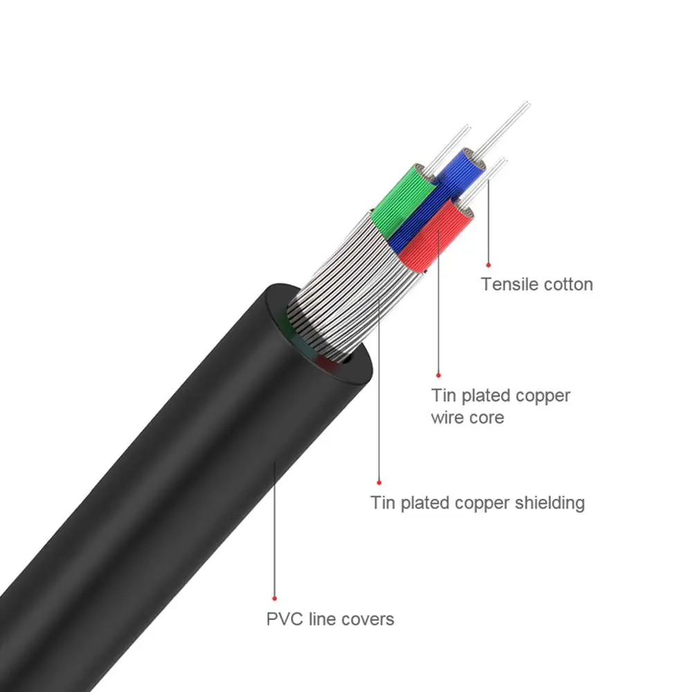 Кабель QGeeM RCA 2RCA на 3.5 м – обзор и цена Home Cinema Solution