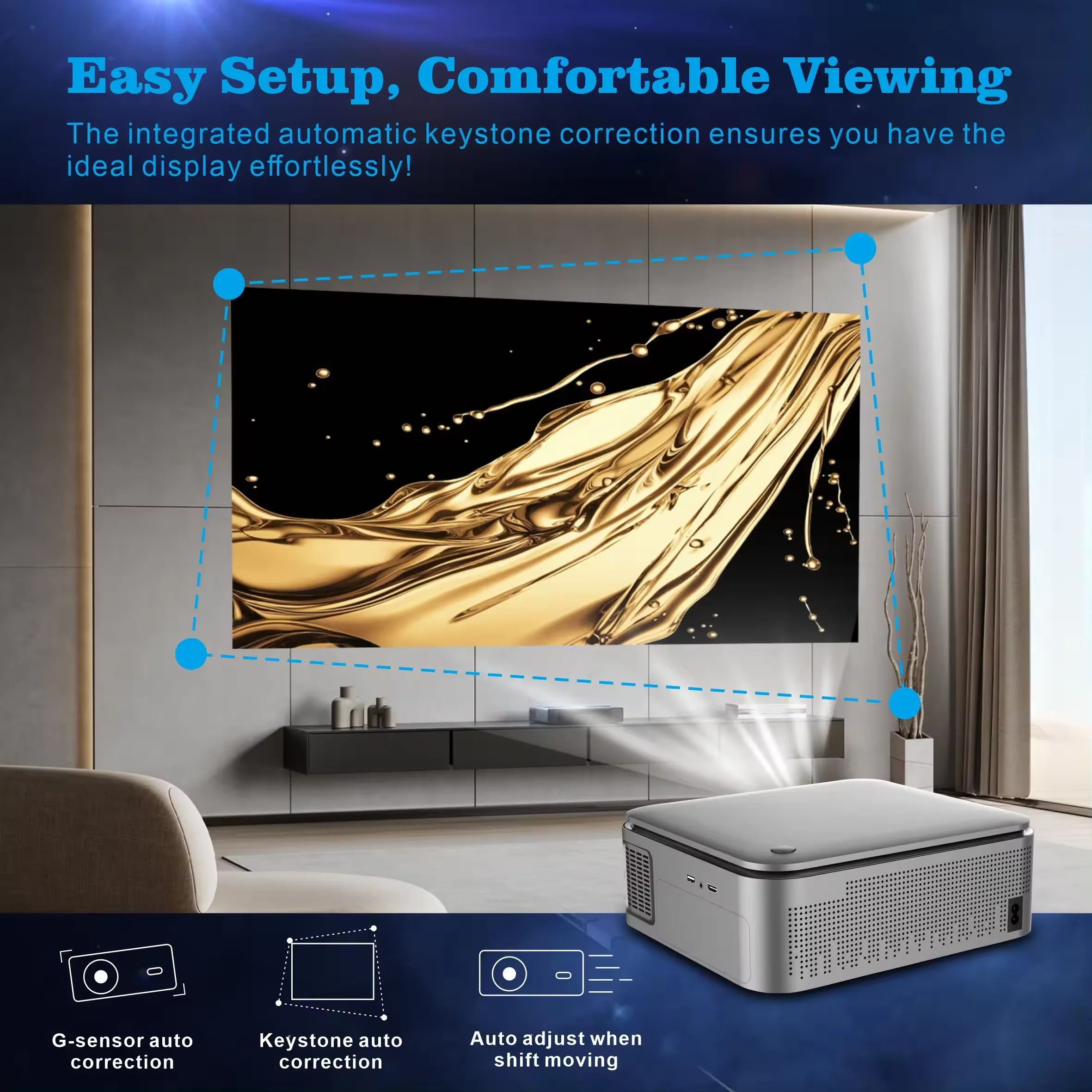 Новый HD-проектор 1080P HY450  – обзор и цена Home Cinema Movies