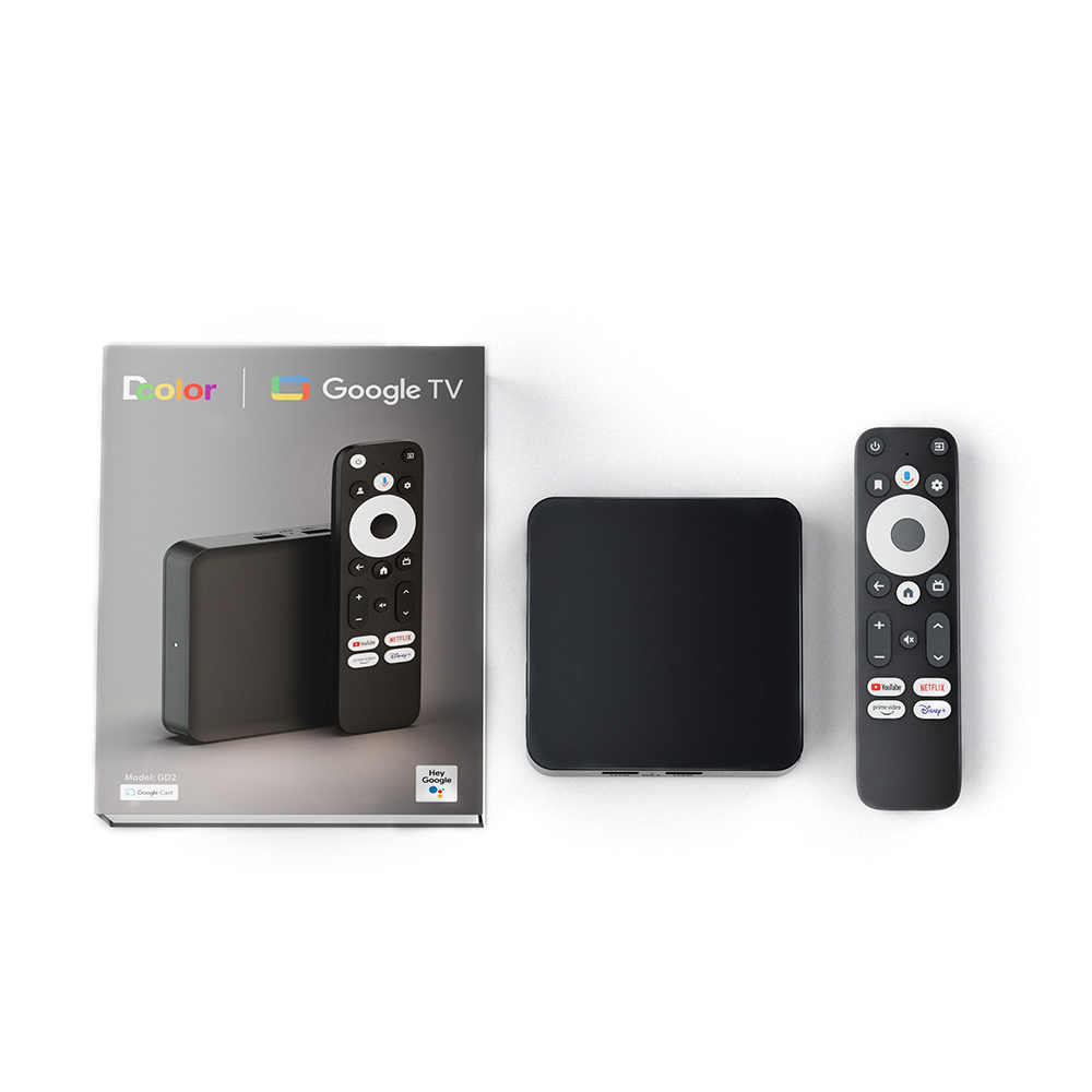 Dcolor GD2 4K Smart Android 12 – обзор и цена Home Cinema Google