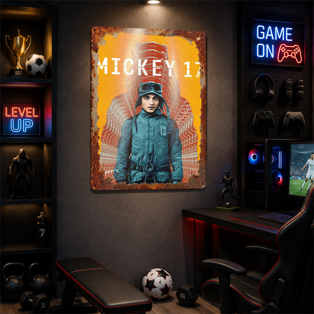 Металлический постер «Микки 17 – обзор и цена Home Cinema Movies