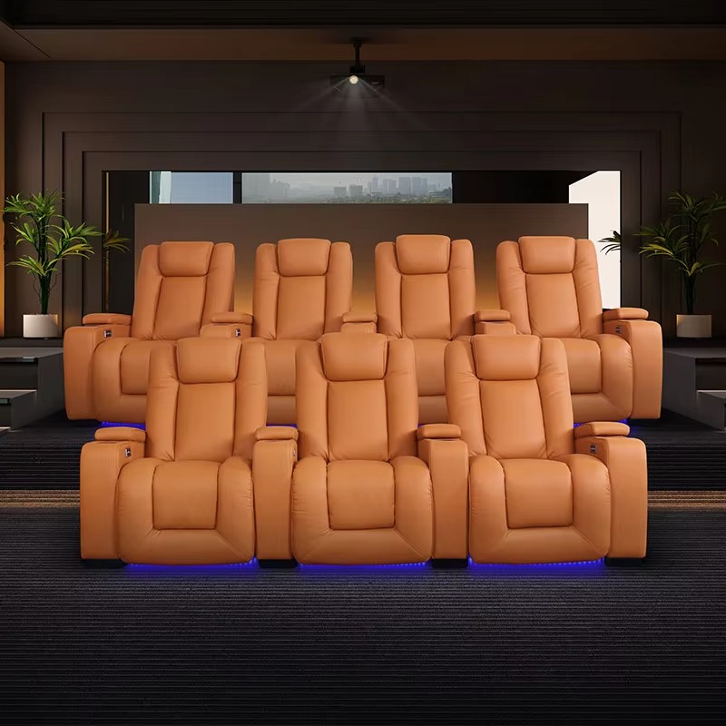 Роскошные кожаные кинотеатраль – обзор и цена Home Cinema Solution