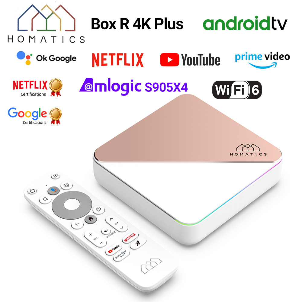 HOMATICS Box R 4K Plus TV Box  – обзор и цена Home Cinema Google