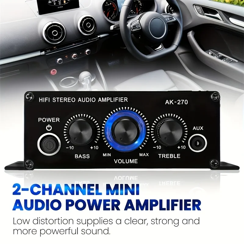 Мини-усилитель мощности AK-270 – обзор и цена Home Cinema Solution